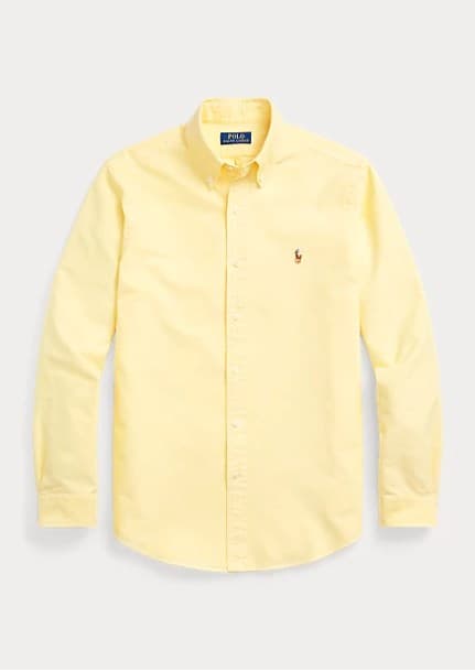 OXFORD SHIRT - YELLOW