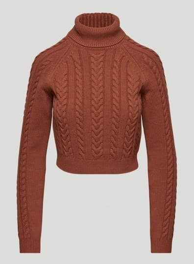 SWEATER1 - DARK / BROWN
